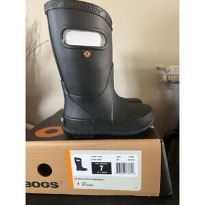 Children Unisex Boots Bogs Kids Rain Boot Plush (Toddler/Little Kid) Size 7